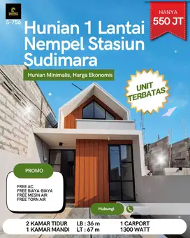 Rumah Dijual Cluster di Jombang Sudimara Nego strategis