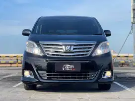 Alphard G ATPM 2012 Pilot Seat Toyota Automatic matic Hitam 2.4 murah