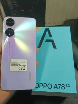 Oppo A78 5G 8/128gb fullset second