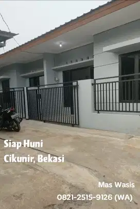 Dijual Rumah Minimalis Siap Huni dekat Stasiun LRT Cikunir, Sentrakota