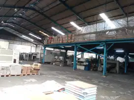 Disewakan Gudang industri siap huni kletek taman sidoarjo nol jalan