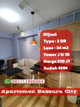 Turun Harga Apartemen Bassura city 2 BR SHM