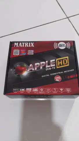 Set top box matrix apple merah
