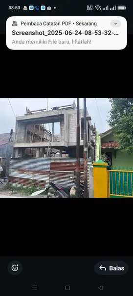 Rumah Baru lagi Progresss