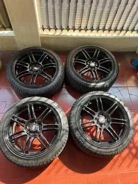 DIJUAL VELG HSR BOON R17 dan BAN ACCELERA