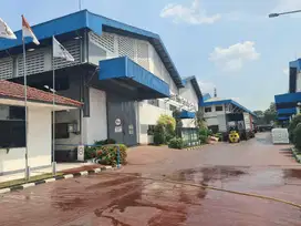 Ex pabrik gudang di jalan raya narogong rawalumbu bekasi