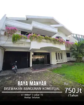 Dijual Bangunan Komersial Raya Manyar Surabaya Timur