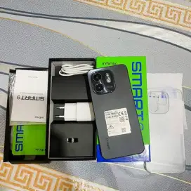 Infinix smart 9 4/128 fulset baru 1 bulanan