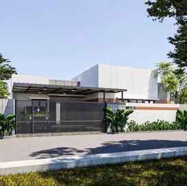 Rumah proses bangun, Murah di Berbah dkt AAU, Jl Solo, Blok O, RS AU