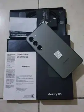 Samsung s23 5G 8/256 ex SEIN like new fullset ori
