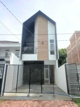 RUMAH BERKONSEP SCANDINAVIAN KOMPLEK DEPLU