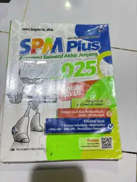 PL Buku SPM Plus seri pendidikan Materi 2025 penerbit airlangga SD/MI