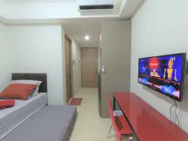 Studio komplit furnished Murah PIK