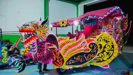 kereta kencana baru mesin tossa/viar(second)