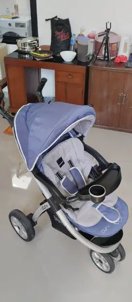 Stroller Baby Elle Curv & Baby Walker Merk Baby Does