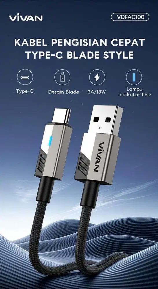 KABEL CHARGER VIVAN VDFAC100