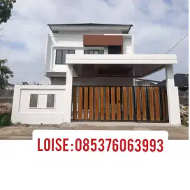 Rumah 2 Lantai Tengah Kota jl.Nangka