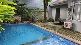 Rumah Mewah Citra Indah City Siap Huni Kolam Renang Nuansa Villa Bali