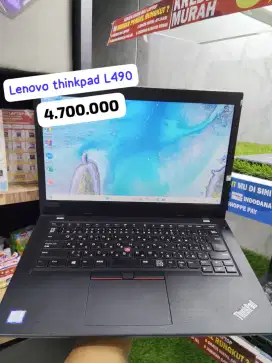 Lenovo thinkpad L490 buat editing dan desain