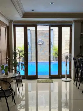 Komplek Villa Cinere Mas Bagus Turun harga  private pool