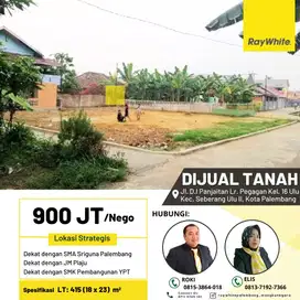 Dijual Cepat Tanah di Jl D.I Panjaitan Lr Pegagan
