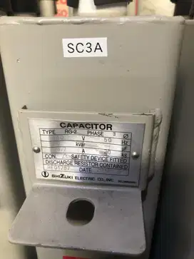 Kapasitor Bank 60kVAR, 42 Unit