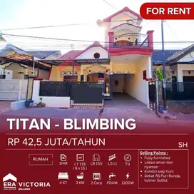 Rumah DISEWAKAN Di Titan Asri Lengkap Dengan Perabotnya, Lokasi Aman D