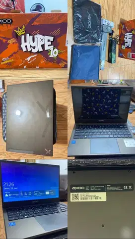 laptop Axioo Hype 10  ssd 8/256