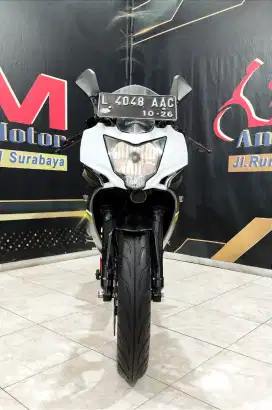Ninja 250cc RR mono km.7rb putih doff supe 6.Anugerah motor rungkut