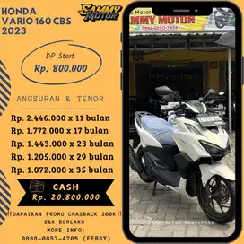 VARIO 160 CBS 2023 PROMO CASHBACK!!