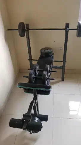 alat gym+barbel