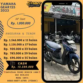 GEAR 125 2023 PROMO BENSIN 100K
