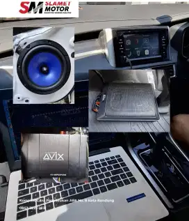 Audio mobil sound system head unit android processor subwoofer dashcam