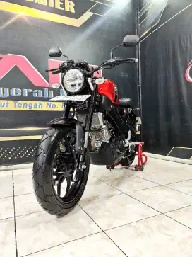 Yamaha XSR 155 TH 2024 VVA Odo 1rb red candy mulus