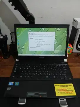 Laptop Toshiba Dynabook R730 Slim  ,Ssd 128Gb ,Ram 8Gb ,Core I3