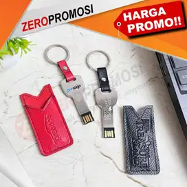 USB Flashdisk Kunci Pouch Kulit + Grafir FDLT26