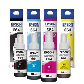 Tinta Printer Epson 664 Warna Dan Black