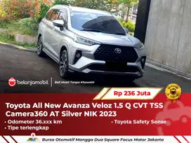 TIPE TERLENGKAP Toyota Avanza Veloz 1.5 Q CVT TSS  AT Silver 2023/2024