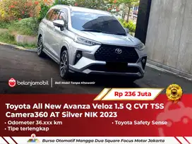 TIPE TERLENGKAP Toyota Avanza Veloz 1.5 Q CVT TSS  AT Silver 2023/2024