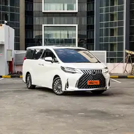 (LOW KM 19rb) LEXUS LM 350 7 SEATER AT 2022 White Pearl