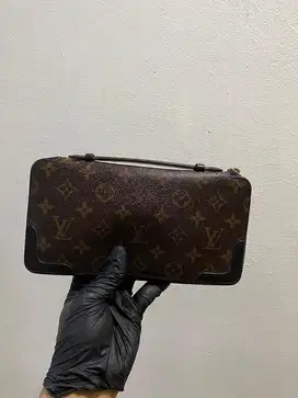 Dompet kartu travel size louis vuitton monogram good quality
