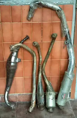 Knalpot  motor Supra
