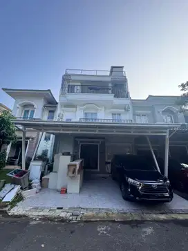 Dijual Cepat Rumah 3,5 Lantai Brand New Di Gading Serpong Tangerang