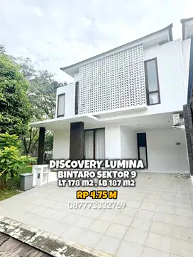 16619//Jual cepat rumah posisi hoek discovery Bintaro Jaya