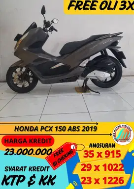 HONDA PCX 150 ABS 2019 bisa cash dan kredit