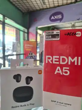 REDMI A5 FREE HETSET BLUETOOTH BUDS 6 PLAY!!