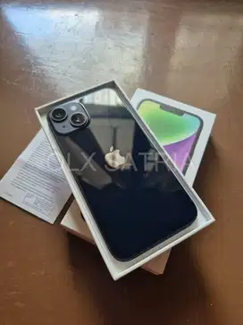 Apple Iphone 14 128gb IBOX Black/Midnight Bekas Free Casing