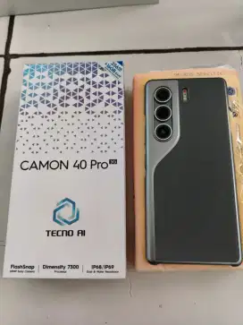 Tecno camon 40 pro 5g like neww