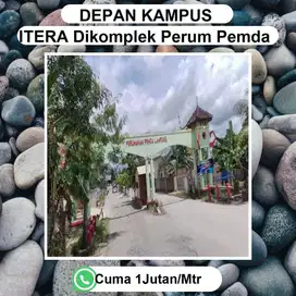 TANAH DEPAN KAMPUS ITERA DATAR SIAP BANGUN