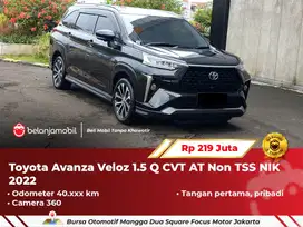 [ GARANSI 1TH ] Toyota Avanza Veloz 1.5 Q CVT AT Non TSS 2022/2023